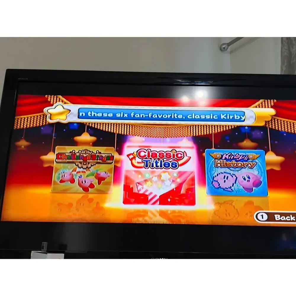Kirby's Dream Collection Special Edition Wii Game Disc Only
